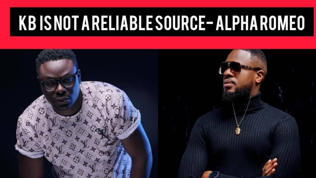 Kb is not a reliable source & I was never signed under Xyz - Alpha Romeo